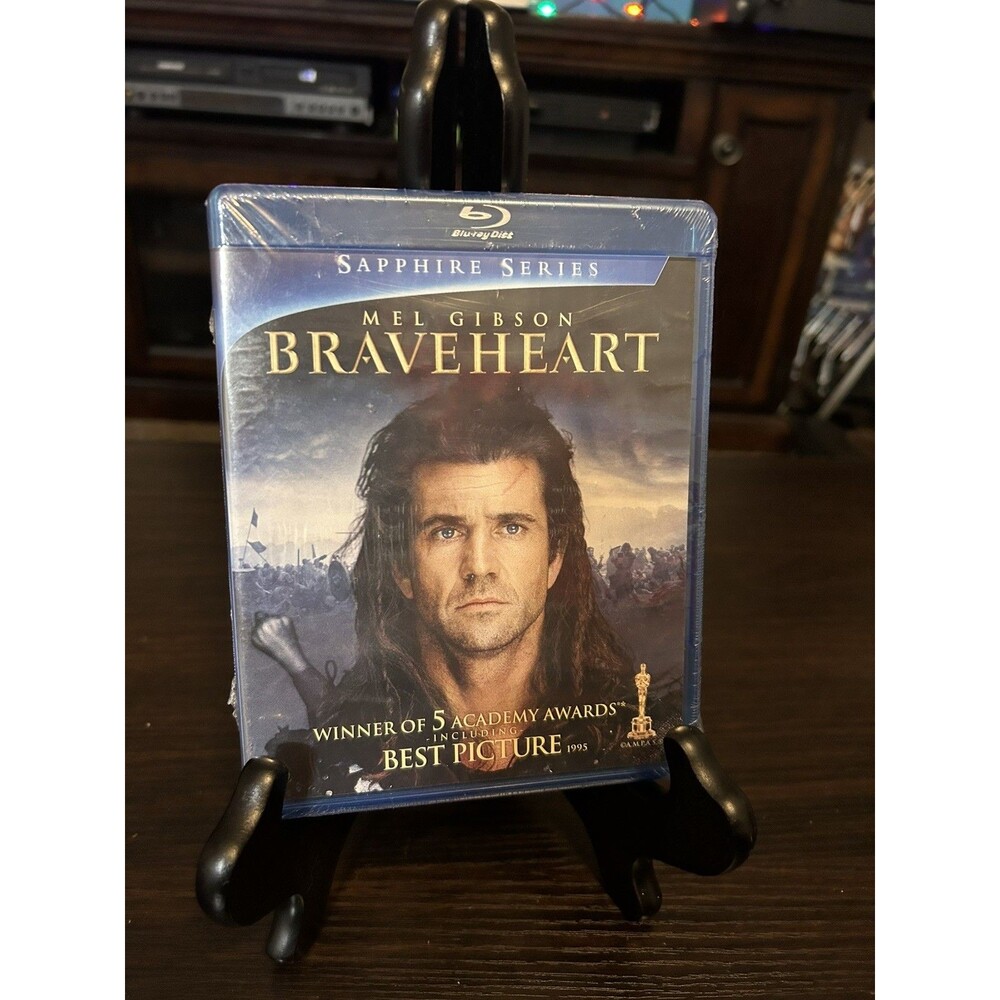 Braveheart Blu-ray Mel Gibson NEW Factory Sealed Action Drama Movie